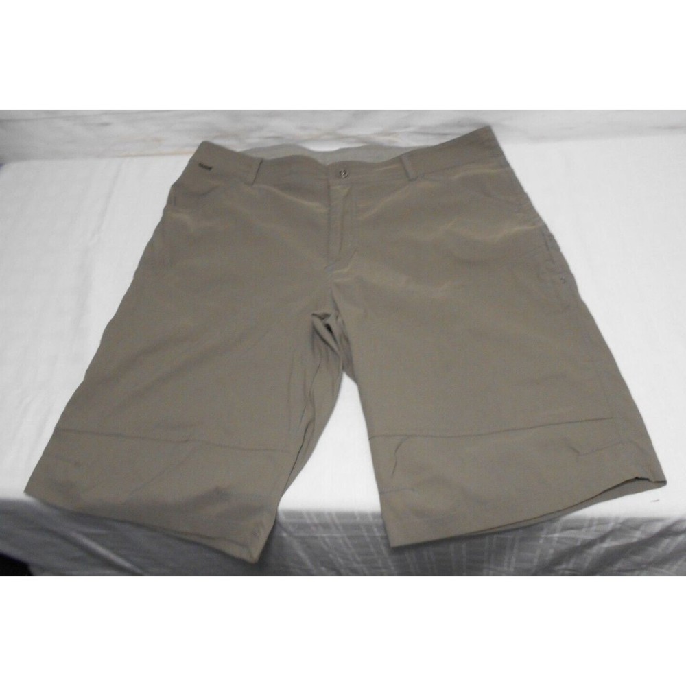 MINTY! KUHL Sz. 40 Men Brown Stretch Hiking Cargo Shorts 8 Pocket Light Weight